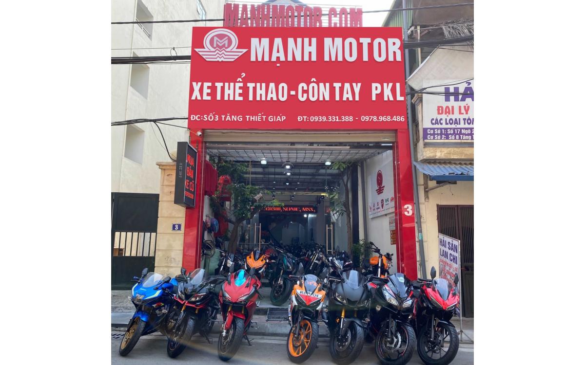 Mạnh Motor chuyên thu mua tất cả các loại xe 2 bánh, xe thể thao, xe côn tay, xe Phân Khối Lớn PKL c